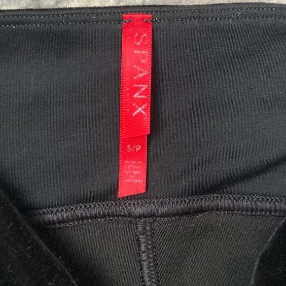 [Spanx] Velvet Full Lenth High Waist Leggings Black Small - Picture 10 of 11